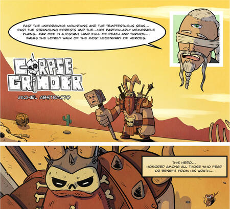 Corpse Grinder Mini Comic